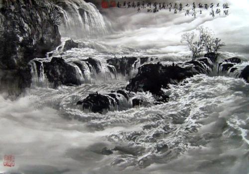 曾剛最新山水技法視頻，展現(xiàn)畫(huà)中溫情日常